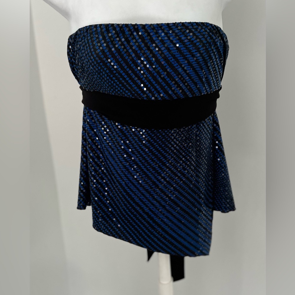 Heart Moon Star Vintage Y2K Strapless Top